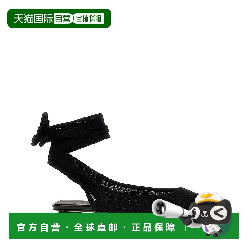 1h可退 香港直邮潮奢 The Attico 女士 系带芭蕾舞鞋 250WSH00793