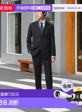 日本直邮Uniqlo 无 弹力羊毛长裤 444597优衣库直筒裤