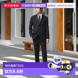 日本直邮Uniqlo 无 弹力羊毛长裤 444597优衣库直筒裤
