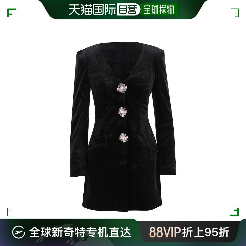 香港直邮潮奢 Self-Portrait女士长袖连衣裙 AW23608S