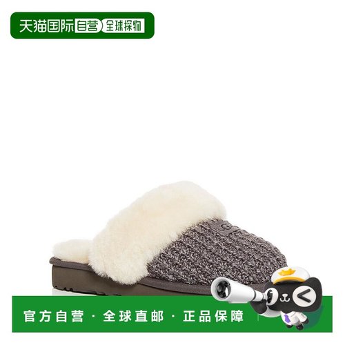 【美国直邮】UGG® 女士舒适羊毛穆勒拖鞋厚底