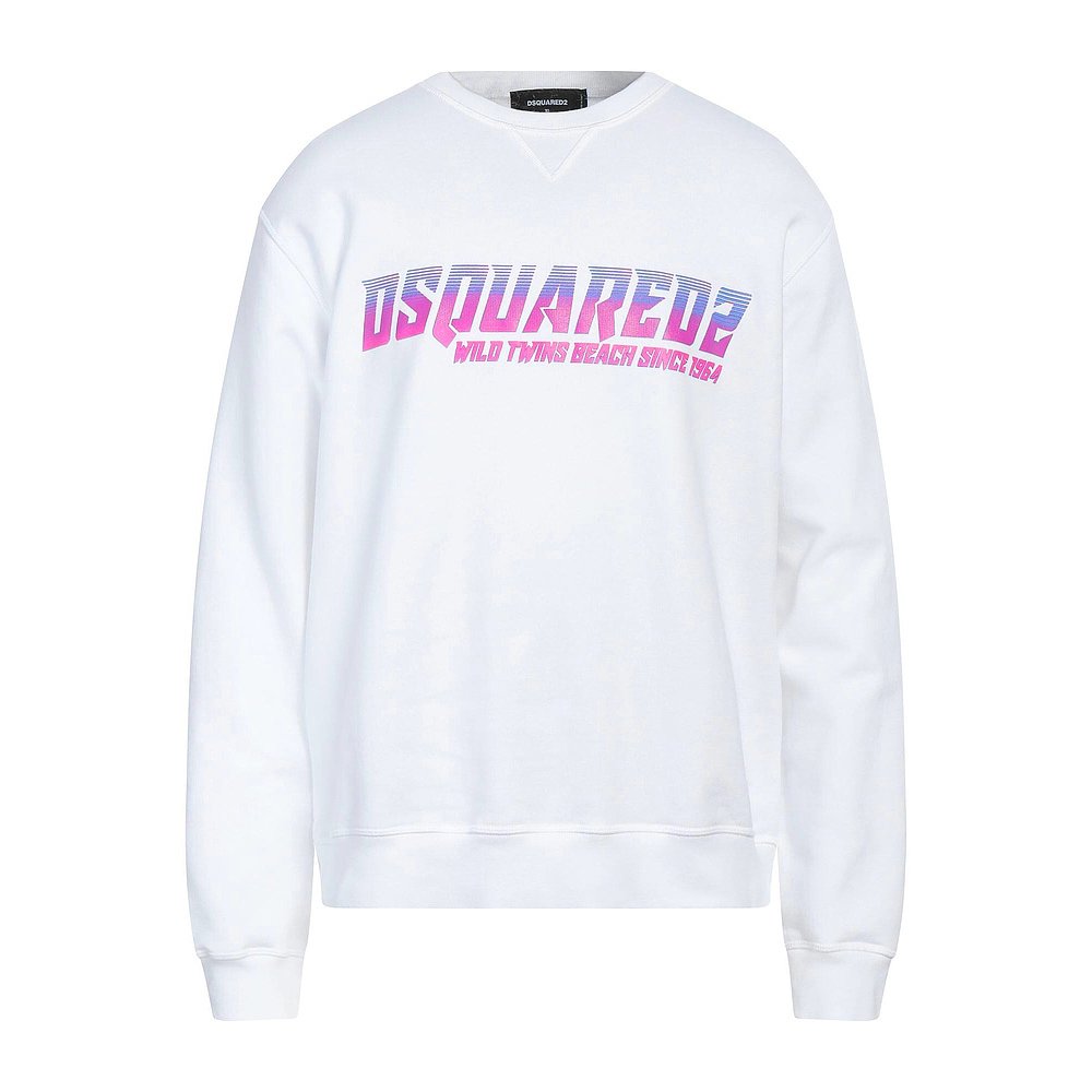 潮奢 Dsquared2 二次方 男士 运动衫 white白色 舒适时尚