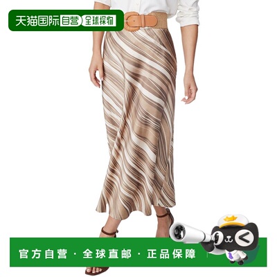 自营J.McLaughlin Zahara Skirt - Brown 半身裙美国直发奥莱