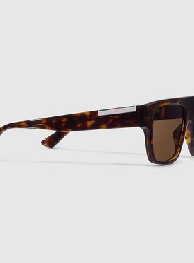 GUCCI 男士眼镜 840028J07512323 AW2025 绿色 Sunglasses