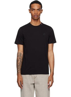 潮奢 Moncler 盟可睐 男士 黑色 T 恤 K20918C0003289AYW