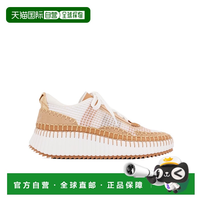 1h可退 香港直邮CHLOÉ 女士运动鞋 C22S579Y0273 CO 白色 Chloe S