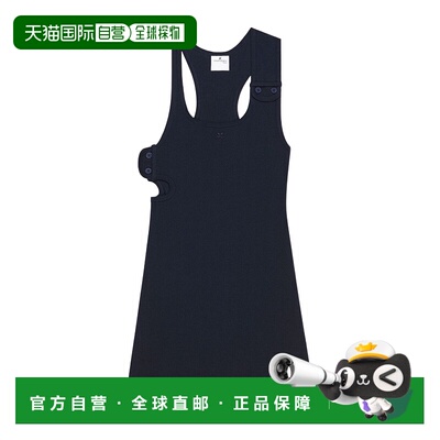 1h可退 香港直邮潮奢 Courreges 女士 90年代风格迷你连衣裙 125J
