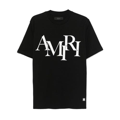 AMIRI 男士T恤 AMJYTE1149BLACK CO 黑色 短袖T恤