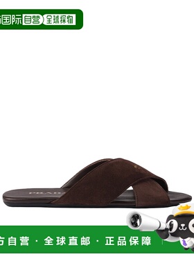 香港直邮Prada 交叉拖鞋 1XX768103F005