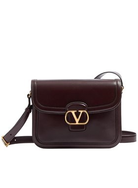 VALENTINO 女士斜挎包 WB0R15UHFREN SS2025 黑色 9TO5 单肩包