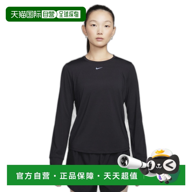 韩国直邮NIKE 女士女装T恤FN2802-010 | W NK ONE CLASSIC DF LS T