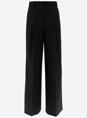 BURBERRY 女士休闲裤 8063085BLACK SS2023 黑色 Madge' pants