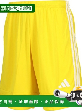 日本直邮adidas Custom Squadra 25 短裤足球比赛裤JJ2515Z-黄色