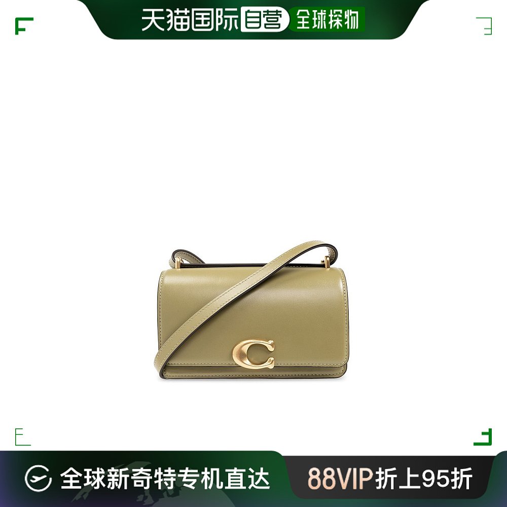 香港直邮潮奢 Coach蔻驰女士Coach Bandit徽标牌斜挎包