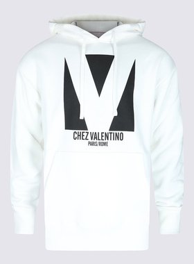 VALENTINO 男士卫衣 6V3MF28NAQAA03 SS2025 白色