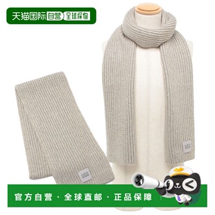 日本直邮UGG 粗罗纹围巾 男女通用 [UG1763DW014782] 灰色 围巾