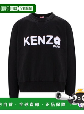 韩国直邮Genzo 长袖 T 恤 FD55SW4844MF99J 黑色 DOM