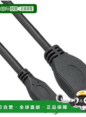 【日本直邮】ELECOM转换数据线HDMI TypeA对HDMI MICRO TypeC黑色