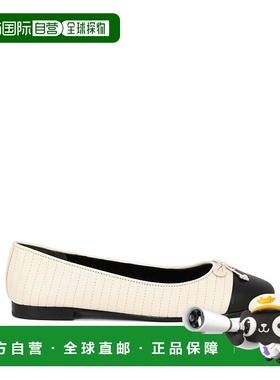 香港直邮TORY BURCH 女士休闲鞋 156249100 CO 白色 Two-tone lea