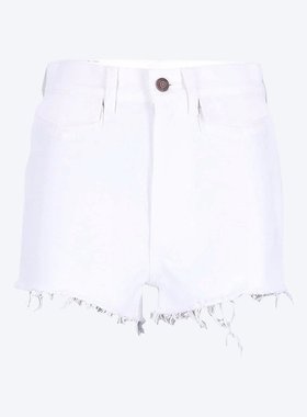 潮奢 Chloe 蔻依 女士 高腰牛仔迷你短裤 CH25ADS01157