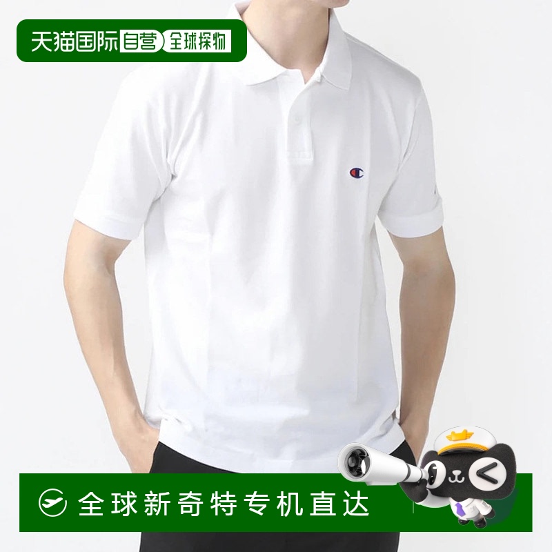 日本直邮champion-冠军男士短袖polo衬衫短袖polo衬衫C3经典