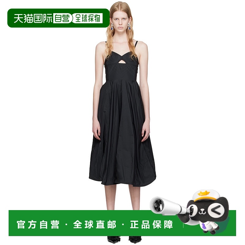 香港直邮潮奢 Pristine 女士 黑色 Revolver 连衣裙 C454拼接