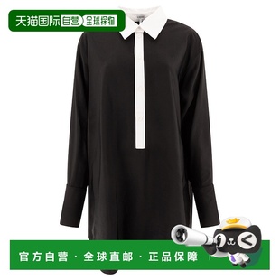 黑色 香港直邮LOEWE AW2024 S540Y09XOD1100 Viscose 女士半身裙