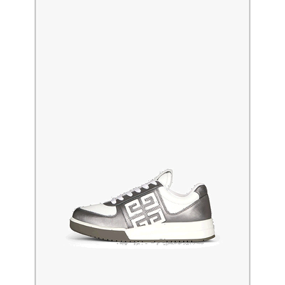 香港直邮GIVENCHY 女士运动鞋 BE0030E23D132 SS2024 白色 4G系带