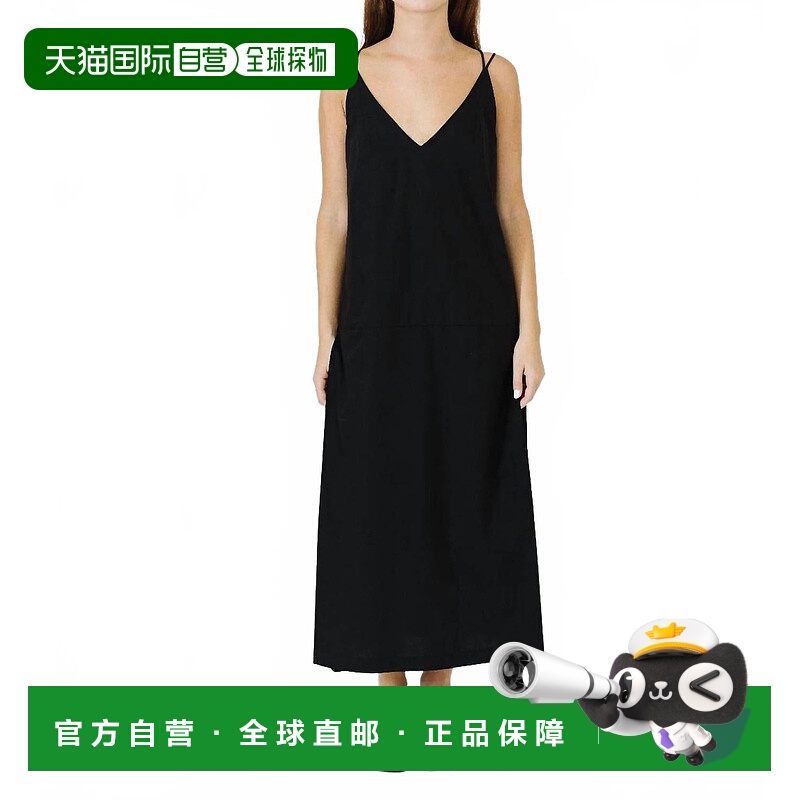 自营rachel comey过去 Midi 连衣裙 在 黑色 - 黑色 美国奥莱直发