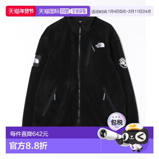 日本直邮THE NORTH FACE 男女同款 RIMO 抓绒外套 拉链异材质拼接