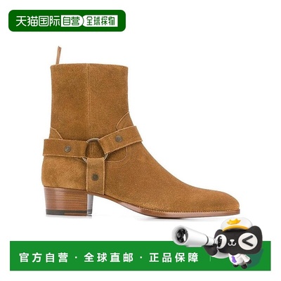 香港直邮Saint Laurent WYATT HARNESS短靴 443190BPN00