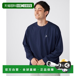 T恤 1h可退 纯棉宽松长款 Pacific男女同款 胸前单点 日本直邮Ocean