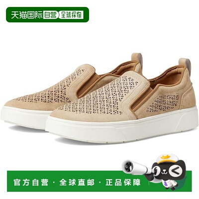 自营Vionic Kimmie I4686L1-200运动鞋女式9黄褐色穿孔拖鞋FZP203