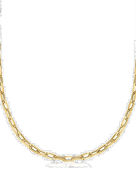 自营 Ross-Simons 意大利 14 克拉黄金回形针链式项链 - 20 英寸