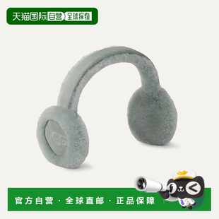 自营欧洲直邮UGG 女士雾灰色耳罩耳套
