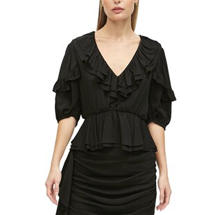 【美国奥莱】直发 RHODE Venus 短袖上衣 - 黑色