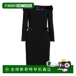 女士 1h可退 莫斯奇诺 香港直邮潮奢 紧身连衣裙 Moschino
