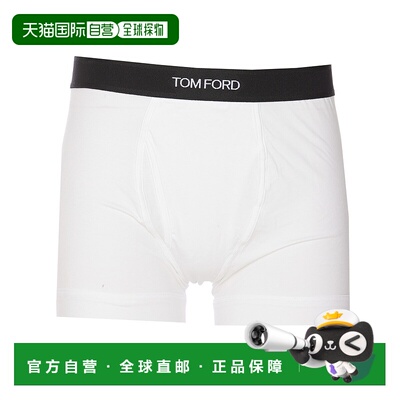 1h可退 香港直邮TOM FORD 男士内裤 T4XC31410100 SS2025 白色 CO