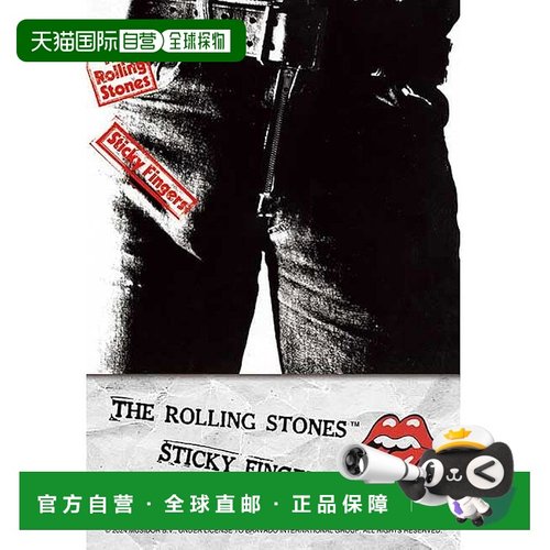 【日本直邮】滚石乐队 Sticky Fingers 专辑 120片迷你拼图 日本