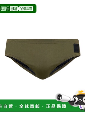 香港直邮BALMAIN 男士泳装 BWB3115600310 SS2025 绿色 Swim Brie