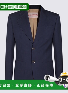 香港直邮VALENTINO 男士夹克 6V3CEG959EBD51 SS2025 蓝色 Jacket