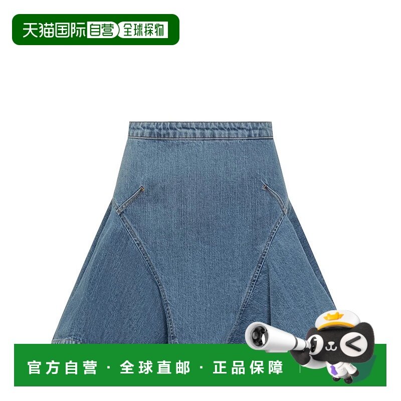 香港直邮GIVENCHY 女士半身裙 BW40ZA516F420 AW2025 蓝色 Givenc