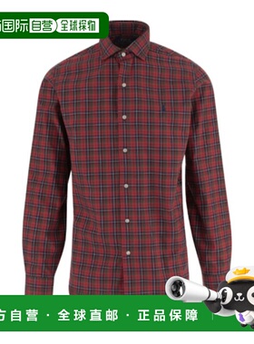 香港直邮Polo Ralph Lauren 长袖格纹衬衫 710P01445