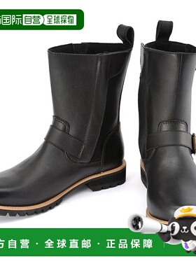 DAYTONA摩托车用技师靴28.0cm男式真牛皮鞋垫侧拉链黑色