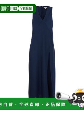 1h可退 香港直邮Michael Kors 迈克高仕 女士 Closure 蓝色无袖长