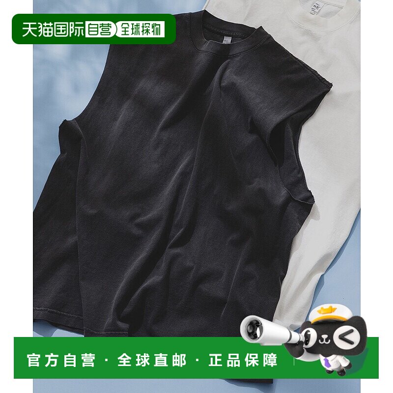 1h可退 日本直邮LOS ANGELES APPAREL 男女款无袖T恤 L-1865GD 20