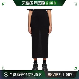 香港直邮潮奢 BSR 女士 ARCHIVE 黑色拼接半身裙 FACTION POST