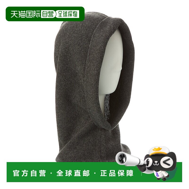 自营Portolano Cashmere Hood - Grey 帽子美国直发奥莱