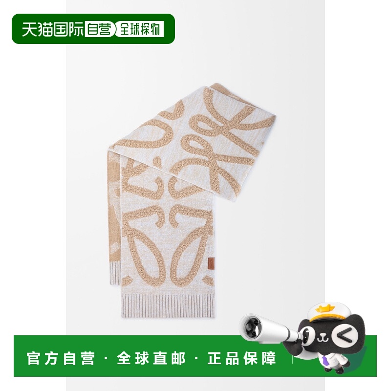 欧洲直邮LOEWE 罗意威 25秋冬 FSA8SS1K06-8586 男士 围巾