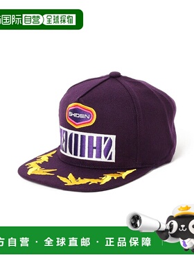 1h可退 日本直邮SHIDEN 男装 Apollo帽 前平造型刺绣徽章 1141175